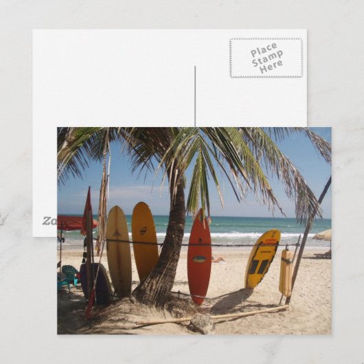 Kuta Beach Briefkaart (Voorkant / Achterkant)