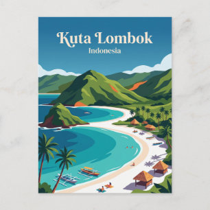 Kuta Lombok Indonesië Briefkaart