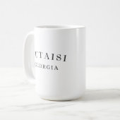 Kutaisi Georgia Koffiemok (Voorkant links)