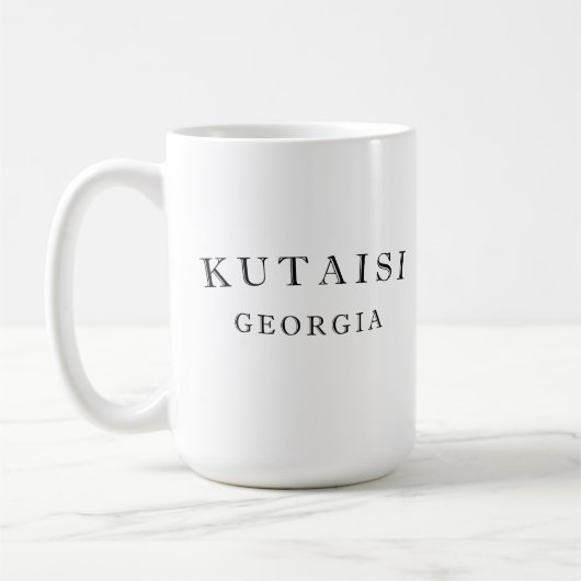 Kutaisi Georgia Koffiemok (Links)
