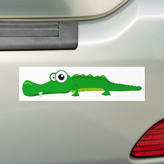 Kutalligator Bumpersticker (Op auto)