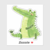 Kutalligator Sticker (Vel)