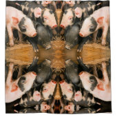 Kutbiggen Douchegordijn (Voorkant)