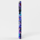 Kutblauw abstract schilderij Case-Mate iPhone case (Achterkant/rechts)