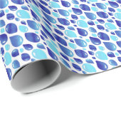 Kutblauw ballonpapier van het Kind Patroonwikkel Cadeaupapier (Rol Hoek)