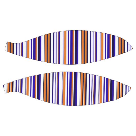 Kutblauwe oranje strepen basketbal (Panelen)