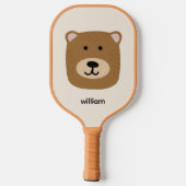 Kutbruin beer pickleball paddle (Achterkant)