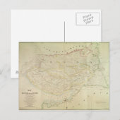 Kutch and Runn, India, 1854 Briefkaart (Voorkant / Achterkant)