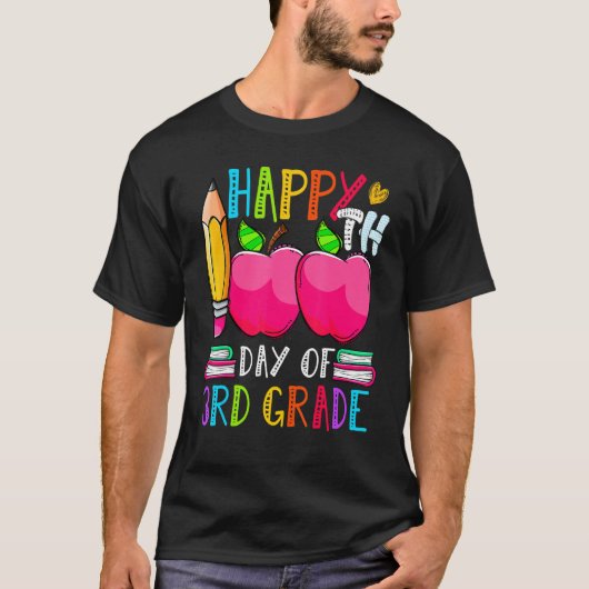 Kute 100 dagen van de 100e dag van de derde graad  t-shirt (Voorkant)