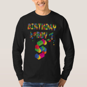 Kute 5e verjaardag 5 jaar oude blokboeien t-shirt