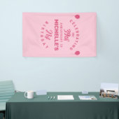 Kute 60th Birthday Personalized Spandoek (Beurs)