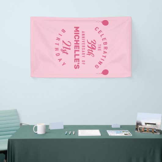 Kute 60th Birthday Personalized Spandoek (Beurs)