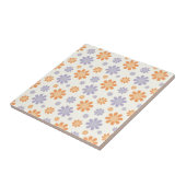 Kute 70's bloemen tegeltje (Zijkant)