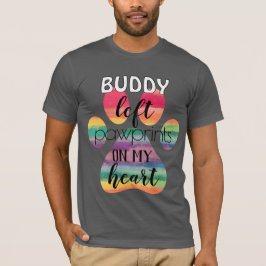Kute aangepaste regenboogbrug schildert afdrukken  t-shirt