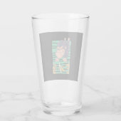 Kute aap met bananen glas (Achterkant)