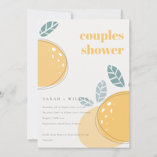 Kute Abstracte lauw-schoen voor vetrijke paren Kaart (Voorkant)