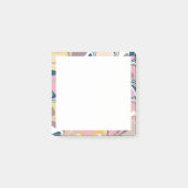 Kute Abstracte marmer-draaikolk in roze pasta Post-it® Notes (Voorkant)