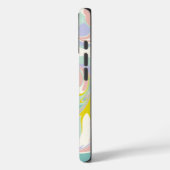 Kute Abstracte marmerzwijn in parelkleuren Case-Mate iPhone Case (Achterkant / Links)