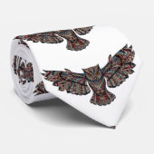 Kute Abstracte owl Flying Stropdas (Opgerold)