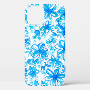 Kute abstracte waterverf floral chintz naadloze pa Case-Mate iPhone case