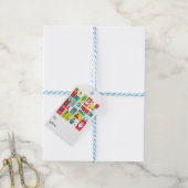 Kute Advent Calendar Kerstmis Cadeaulabel (Met Touw)