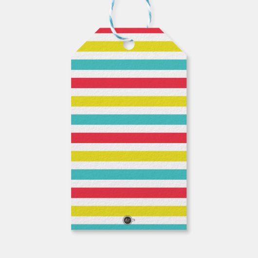 Kute Advent Calendar Kerstmis Cadeaulabel (Achterkant)