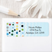 Kute als Adresetiketten van de Uitnodiging van de Etiket (Insitu)