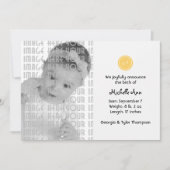 Kute als Button (geel) Aankondiging (Voorkant)