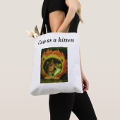 Kute als een Kitten Tote Bag (Dichtbij)