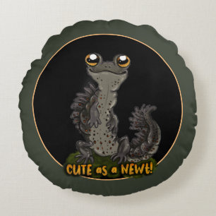 Kute als een Newt! Rond Kussen