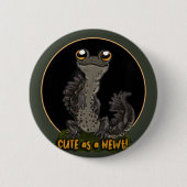 Kute als een Newt! Ronde Button 5,7 Cm (Voorkant)