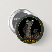 Kute als een Newt! Ronde Button 5,7 Cm (Voorkant /achterkant)