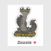 Kute als een Newt! Sticker (Vel)