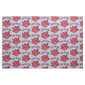 Kute als hel Devil met donkere tekst Stof (Fat Quarter)