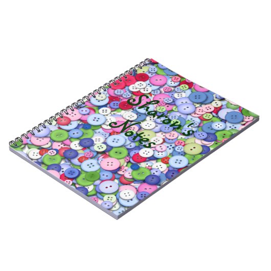 Kute als notebook met een knop notitieboek (Linkerzijde)