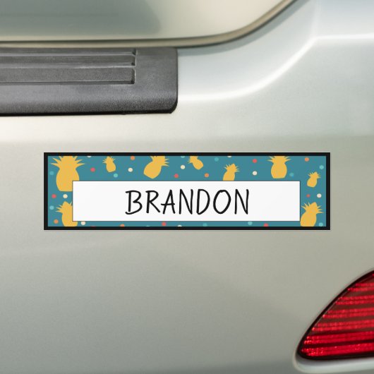 Kute anananas Sticker Desk Toppers (Op auto)