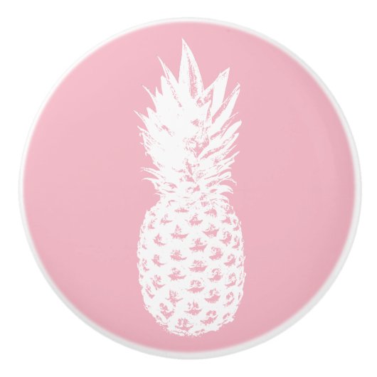 Kute anananassenklep en trekknoppen van de lade keramische knop (Voorkant)