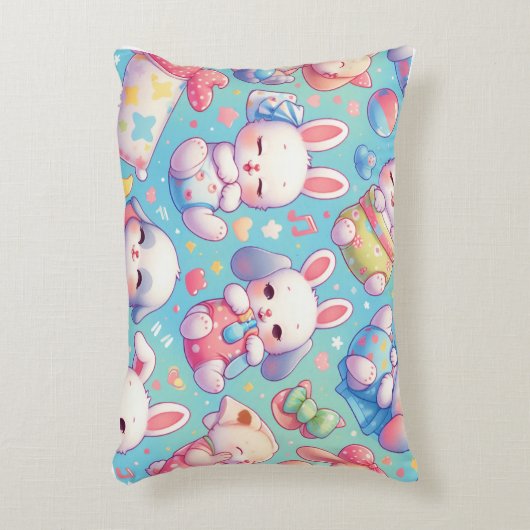 Kute Animal Accent Kussen (Voorkant(Verticaal))