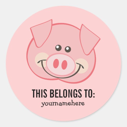 Kute Animal FANTASIES VOOR DE Sticker (Voorkant)