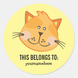 Kute Animal FANTASIES VOOR DE Sticker