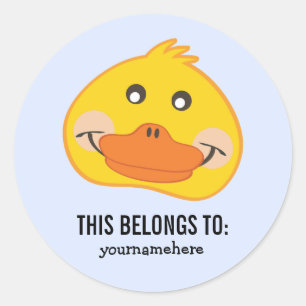 Kute Animal FANTASIES VOOR DE Sticker