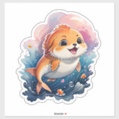 Kute Animal Sticker (Vel)