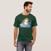 Kute Animal Surfing Hamster Lover T-shirt (Voorkant volledig)