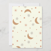 Kute Animal Theme First Birthday Invitation Kaart (Achterkant)