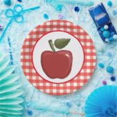 Kute appelfruitpartij papieren bordje (Feest)