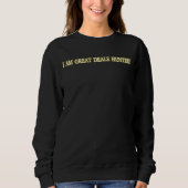 Kute Artwork Design "Great Deals Hunter" Kopen Trui (Voorkant)