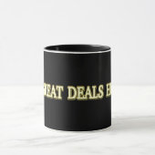 Kute Artwork Design "Great Deals Hunter" Nu kopen Mok (Midden)