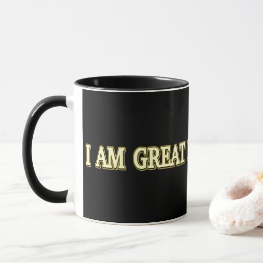 Kute Artwork Design "Great Deals Hunter" Nu kopen Mok (Met donut)