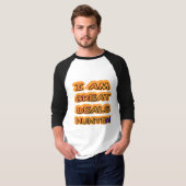 Kute Artwork Design "Great Deals Hunter" Nu kopen T-shirt (Voorkant volledig)