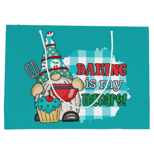 Kute babbels gnome groot cadeauzakje (Achterkant)